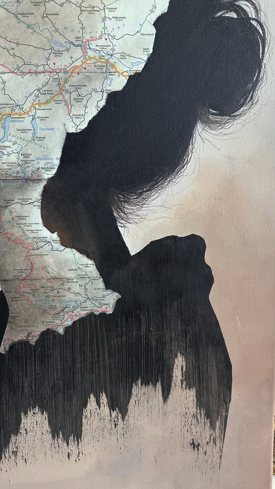 The Geography of Absence – Portrait on Map