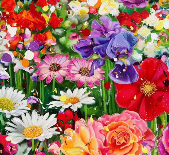 you made the flowers dance