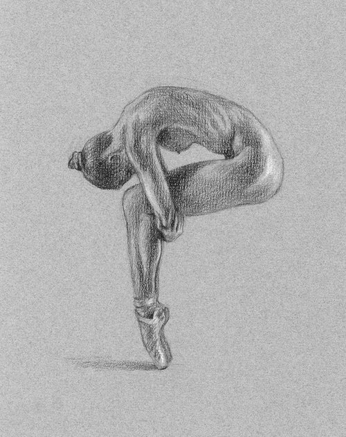 Nude Ballerina by Anatol Woolf