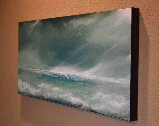 Serenity Seas Seascapes Ocean paintings Water paintings Waves