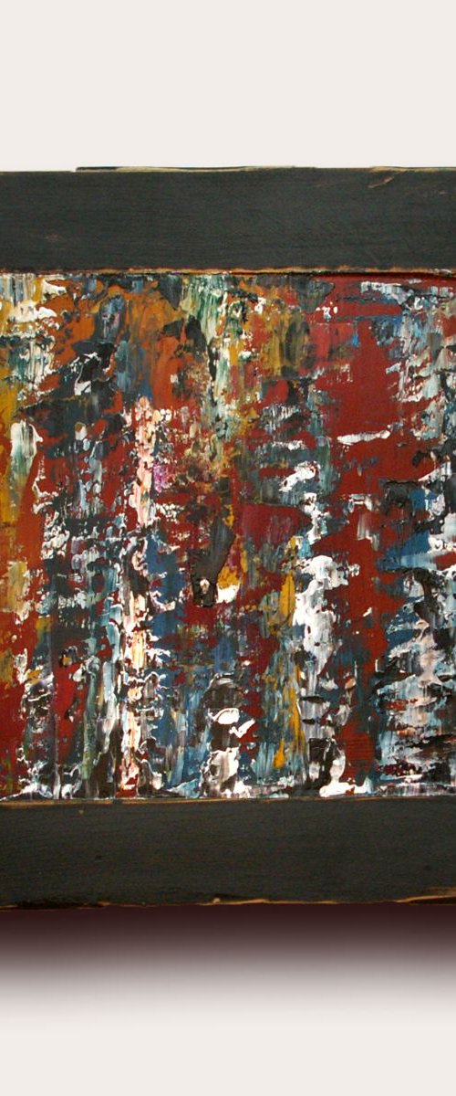 Oil Painting Abstract - Ab14 ix by Matthew Withey