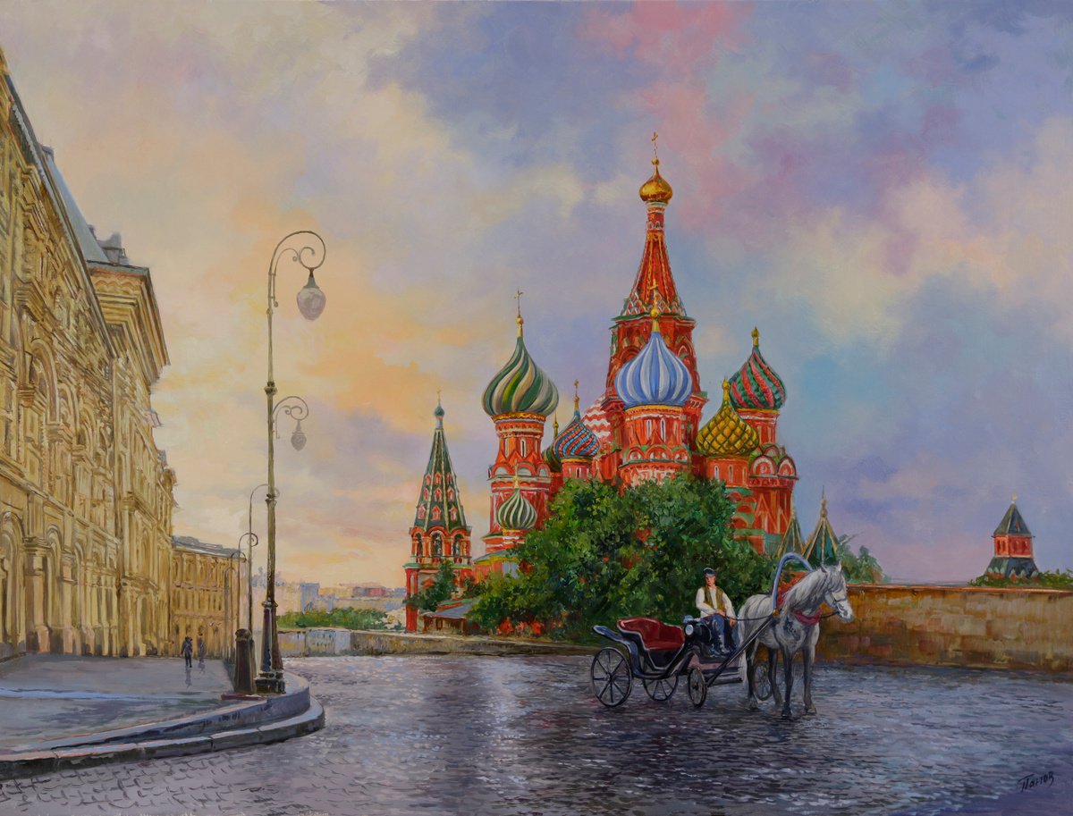 Morning over Moscow by Eduard Panov