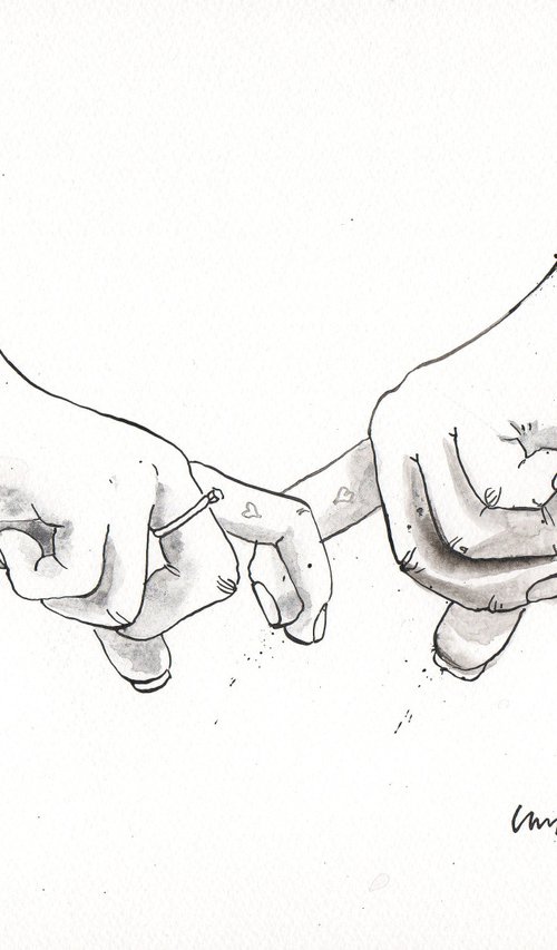 Holding hands #02b by Luci Power