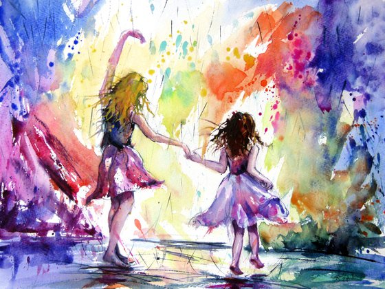 Dancing in the rain III