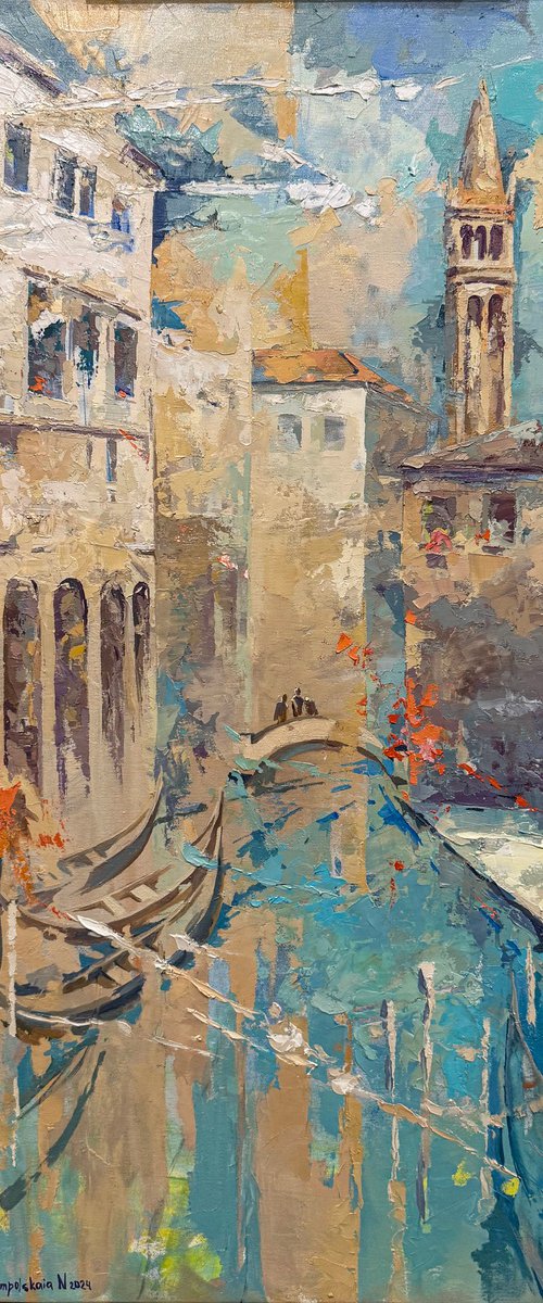 Silent Waters of Venice by Natalia Yampolskaia