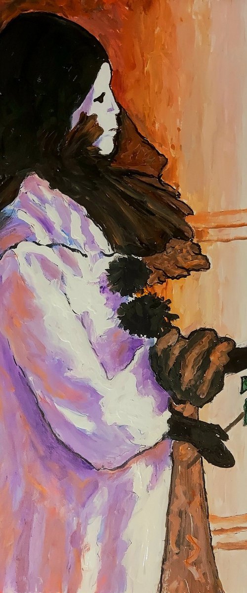 pierrot, venice carnival by Colin Ross Jack