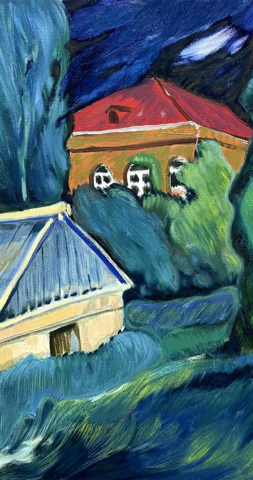 “Courtyard view“ by Raffi Ghazaryan