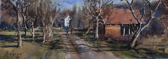 The road through Božići