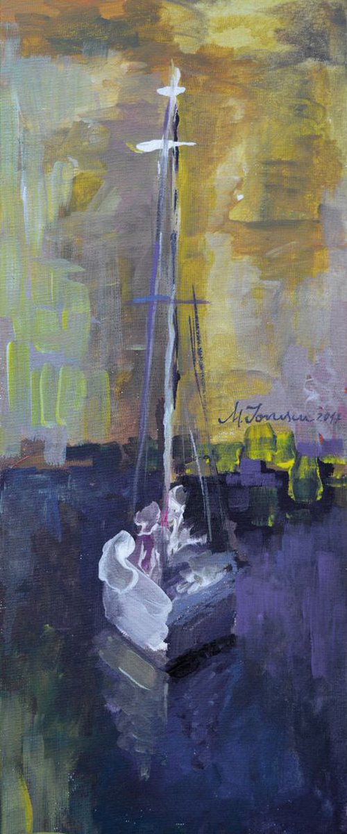 "Sailing Away" (5) by Mihaela Ionescu