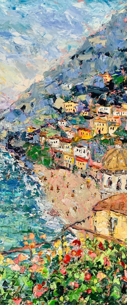 Positano-Italy by Vilma Gataveckienė