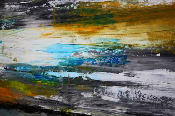 120x100cm. / Abstract painting / Exhibit N23