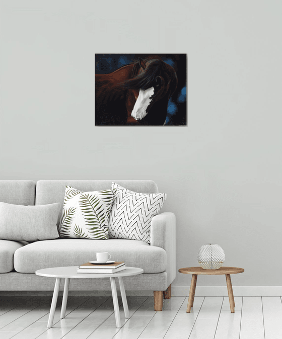 In the winter silence