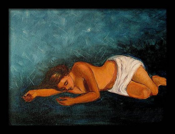 Reclining woman