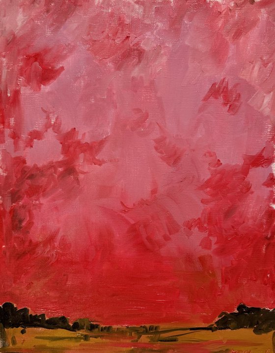 Sunset horizon