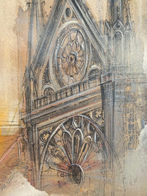 Notre-Dame in the fire