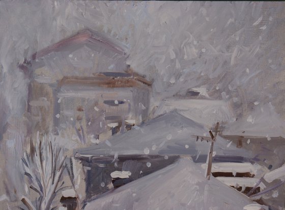 Winter beyond my window