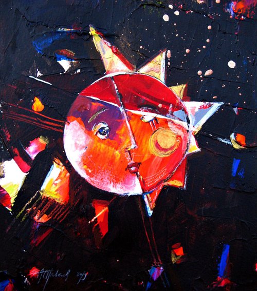 Sun and Moon III by Anna Maria