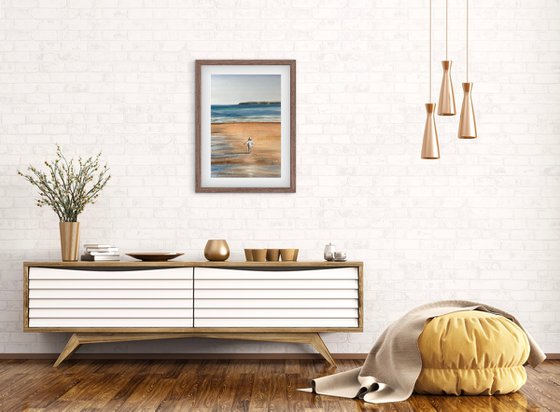 Little Steps by the Ocean