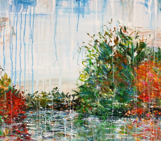 Trees By A Lake C 1