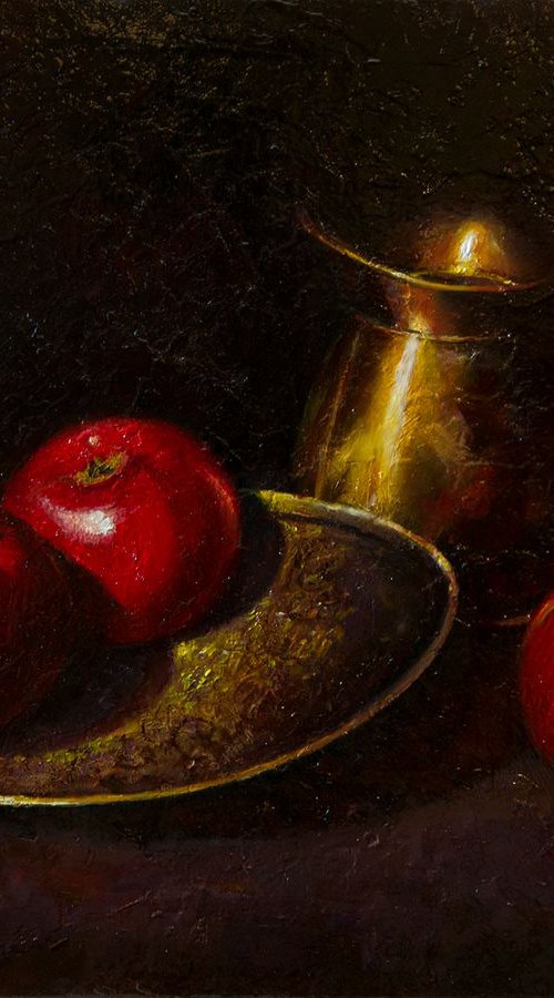 With apple by Anna Bessonova (Kotelnik)