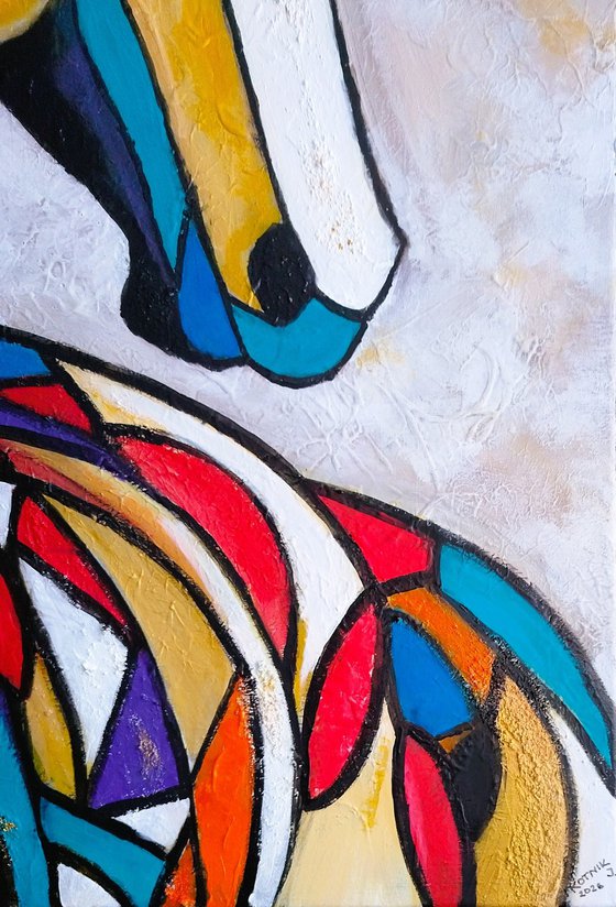 Mosaic Mustang