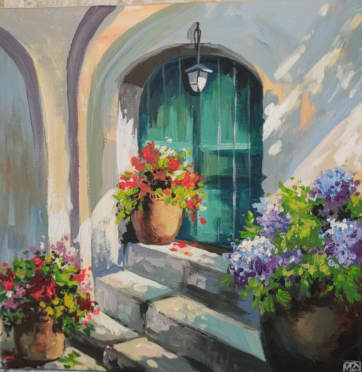 Small courtyard by Maria Kireev