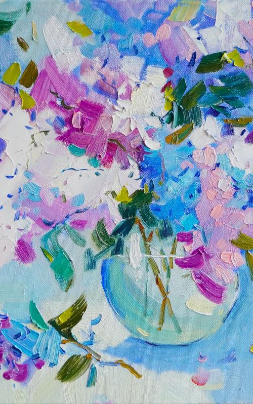Spring lilac by Yuliia Pastukhova