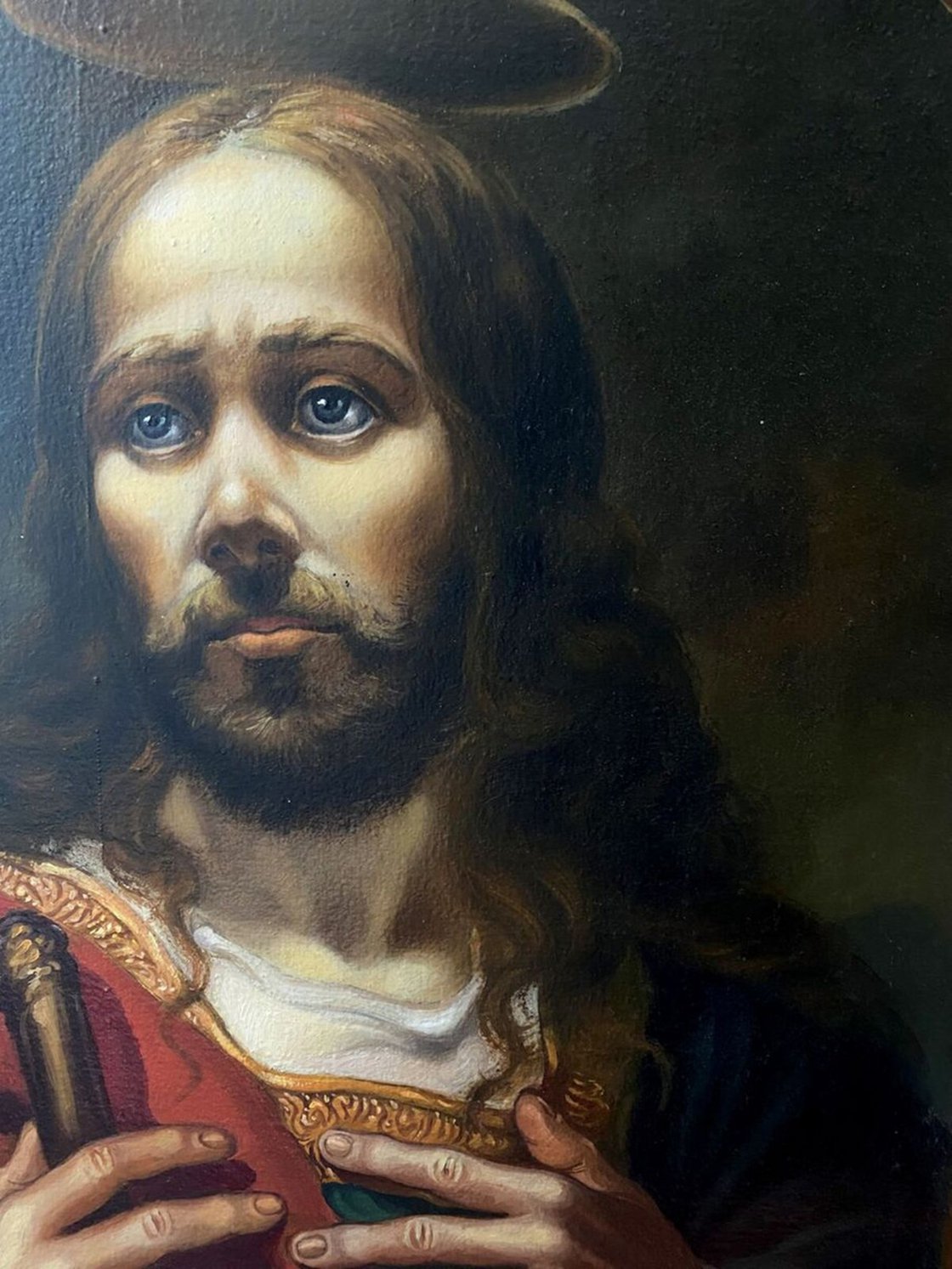Jesus Christ Oil painting by Oleg and Alexander Litvinov Artfinder