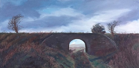 'Abandoned Railway Bridge near Pittenweem, Fife.'