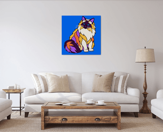 Colorful Birman Cat #38