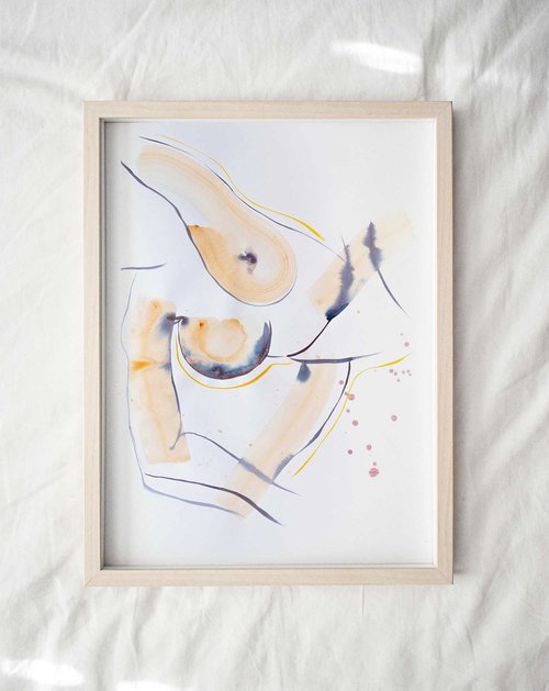 'Openness', nude study by Eve Devore