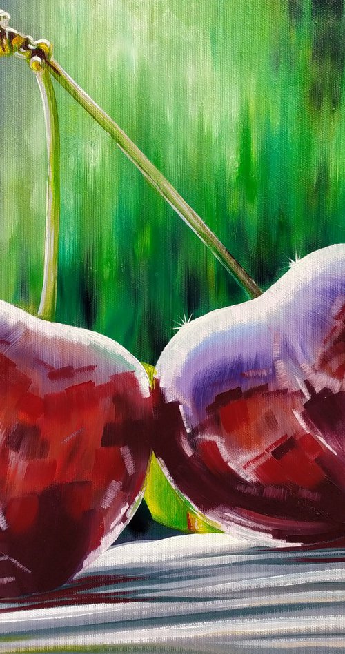 Cherries 🍒 by Anna Shabalova