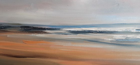 Evening at Benllech bay