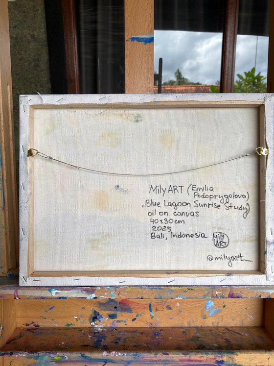 Blue Lagoon Sunrise Study