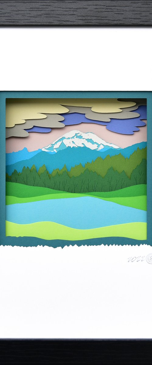 Mount Rainier - 01 by Olga Skorokhod