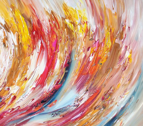 Yellow And Red Vibrations D 1