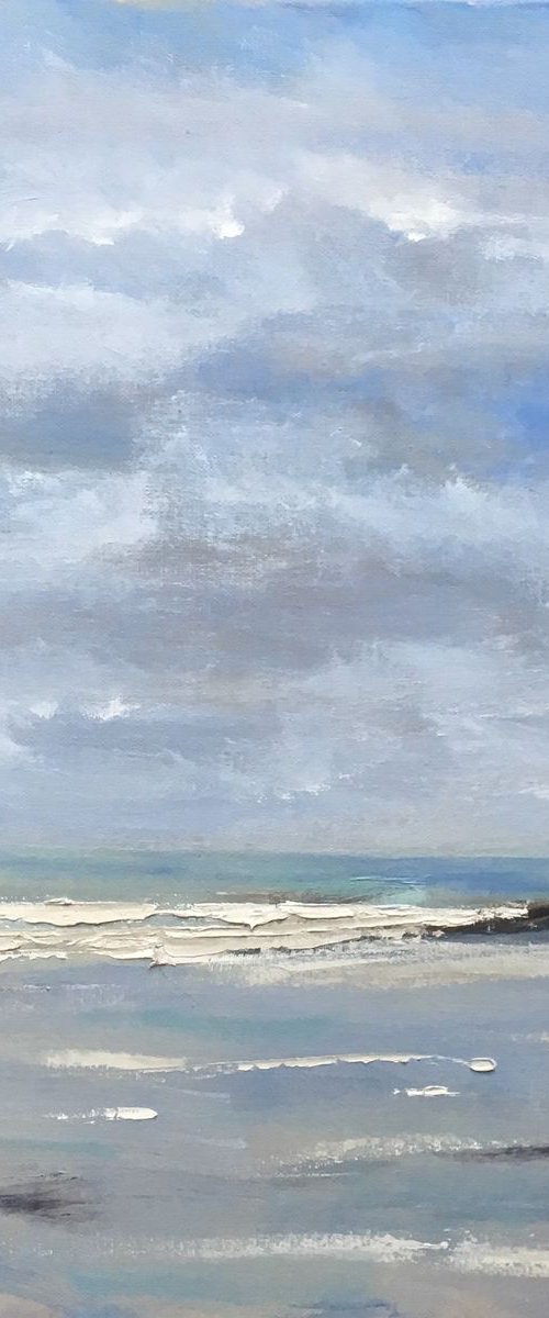 Cloudy August Tide by Nikki Wheeler