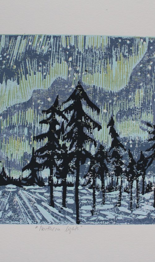 Northern lights by Joanna Plenzler