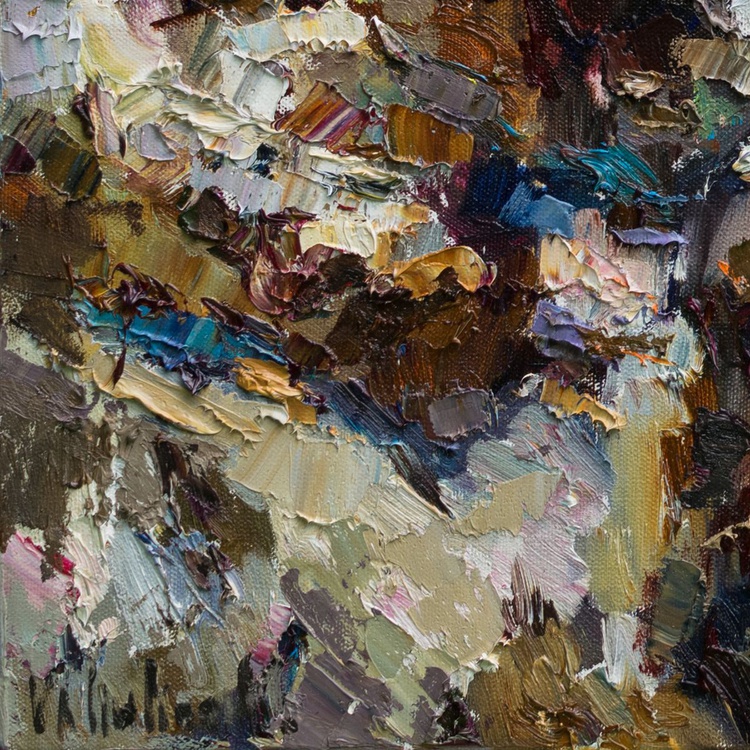 Rocky Shore 2 Original Oil Seascape Painting Artfinder