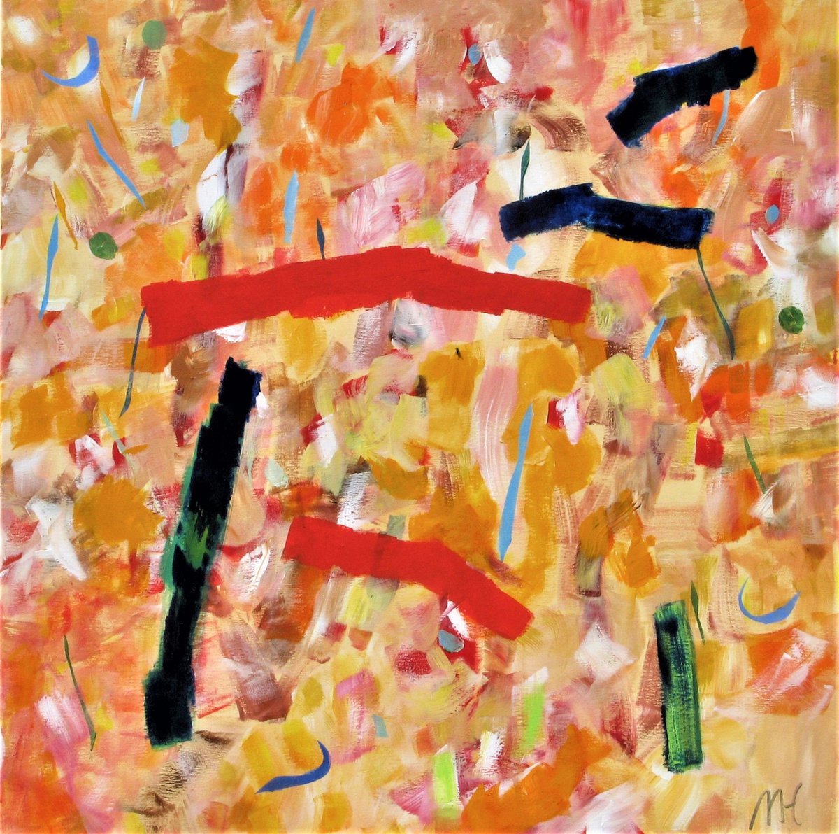 Orange Breeze. by Megha Hendrick