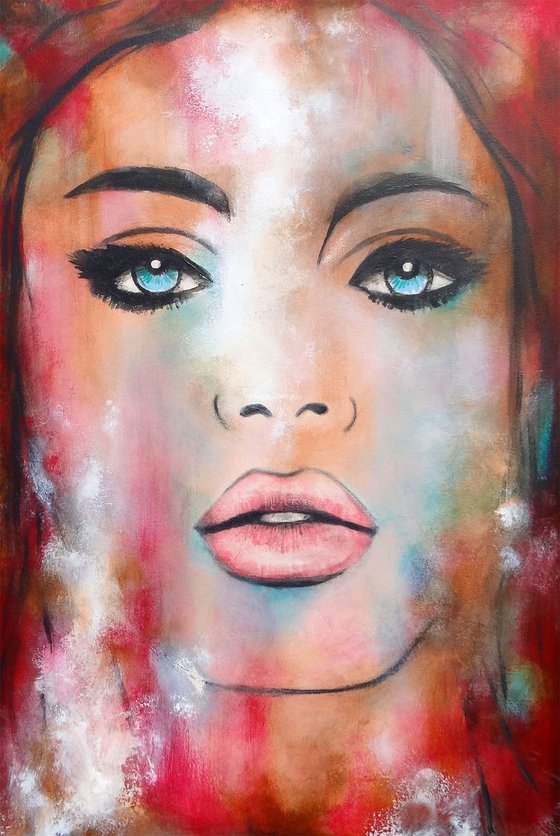 face me (90 x 60 cm)