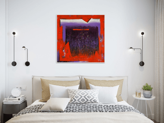 Inner Passage_30"X30" 2025