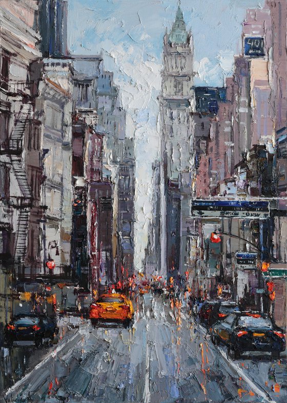 City Street Reflections