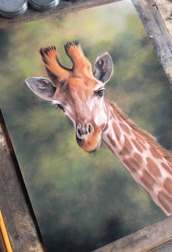 Giraffe (Original Painting)