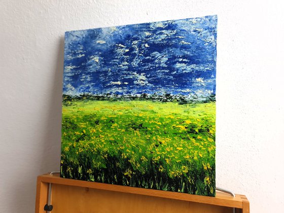 Green Yellow Field