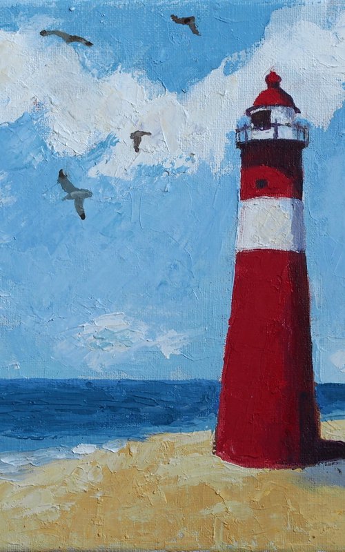 Secluded lighthouse by Alfia Koral