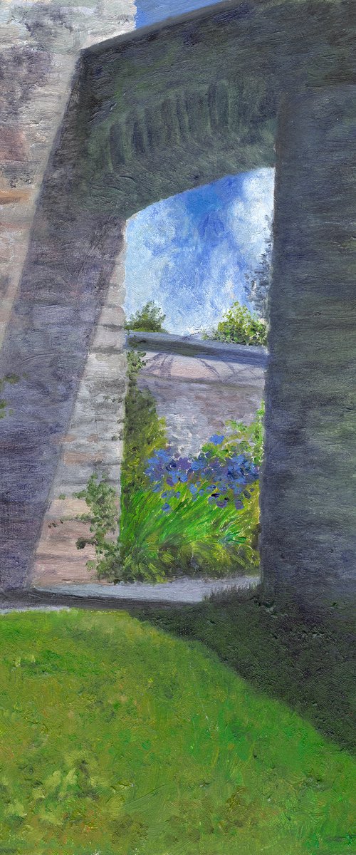 Aberglasney Arches 5 by Carole King