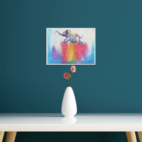 Elephant can jump