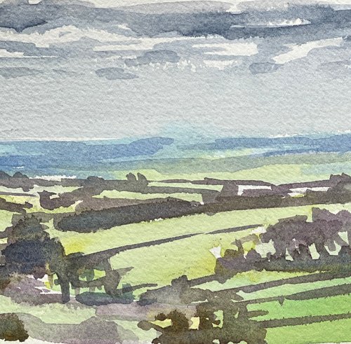 View from Bodmin Moor by Louise Gillard