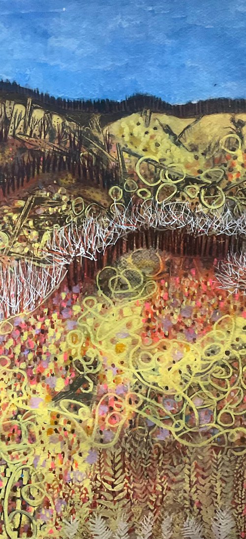 Wheat fields by Gwendolyn Fleming